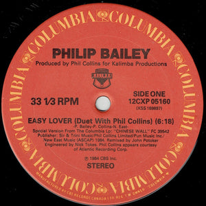 Philip Bailey - Easy Lover (Extended Dance Remix) b/w Woman - 1985