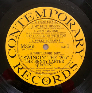 Benny Carter Quartet, The - Swingin' The '20s - 1959