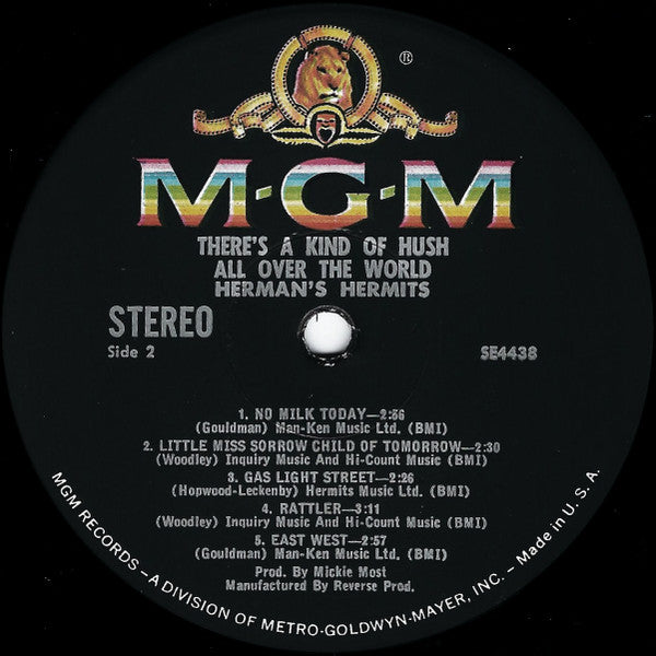 Herman's Hermits - There's A Kind Of Hush All Over The World