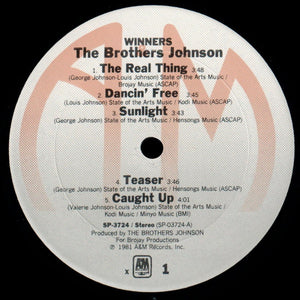 The Brothers Johnson - Winners Vinyl Record