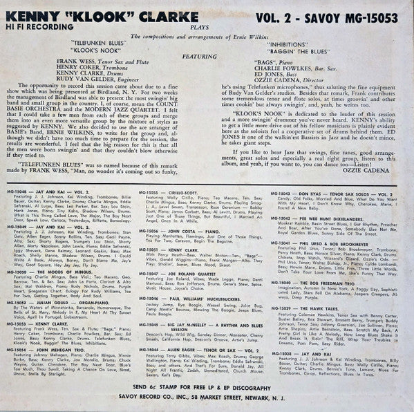 Kenny Clarke - Volume 2