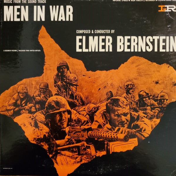 Elmer Bernstein - Men In War (Music From The Sound Track) Vinyl Record