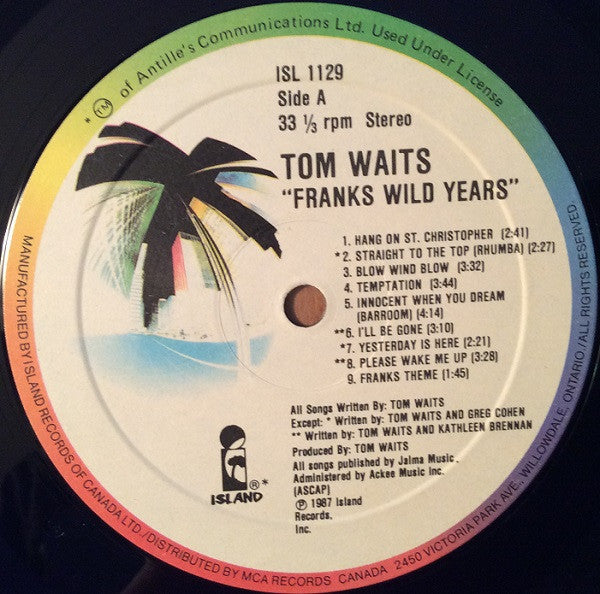 Tom Waits - Franks Wild Years - 1987