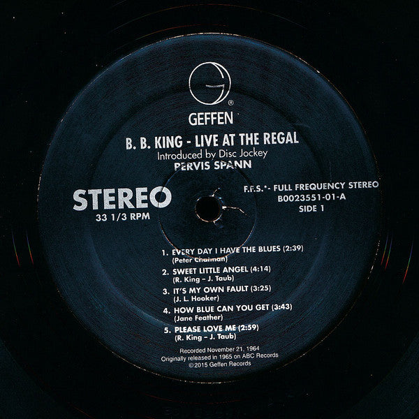 B.B. King - Live At The Regal - 2015