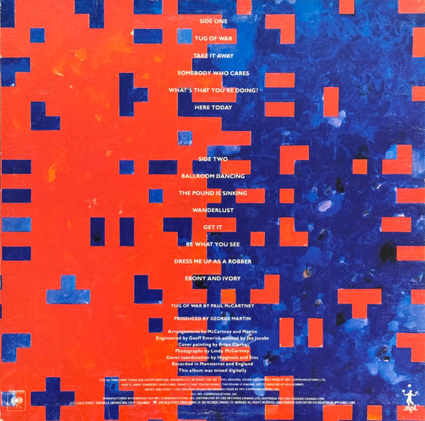 Paul McCartney - Tug Of War - 1982