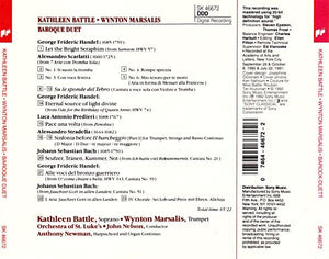 Kathleen Battle • Wynton Marsalis - Baroque Duet (CD) - 1992