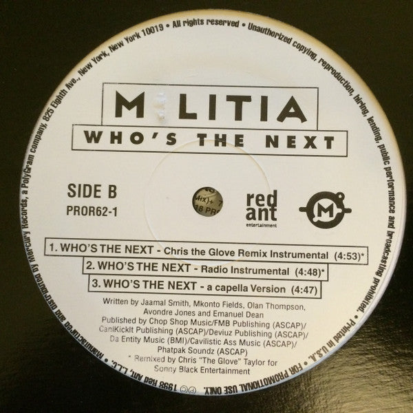 Militia (5) - Who's The Next