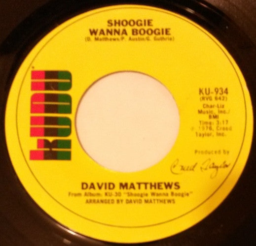 Dave Matthews (3) - Shoogie Wanna Boogie