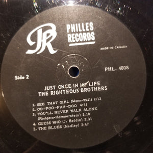 Righteous Brothers, The - Just Once In My Life - 1965