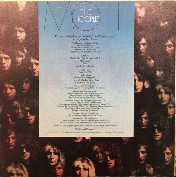 Mott The Hoople - The Hoople - 1974