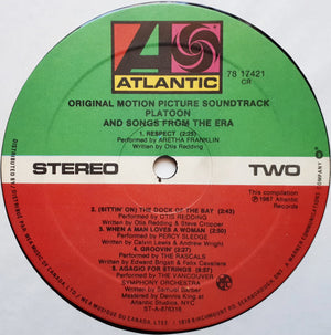 Various - (Original Motion Picture Soundtrack) Platoon (And Songs From The Era) - 1987