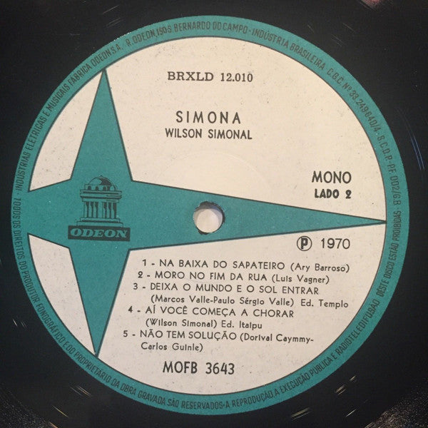 Wilson Simonal - Simonal - 1970