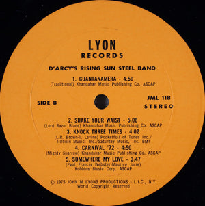 D'Arcy's Rising Sun Steel Band - D'Arcy's Rising Sun Steel Band - 1975