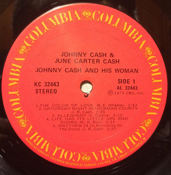 Johnny Cash - Johnny Cash And His Woman
