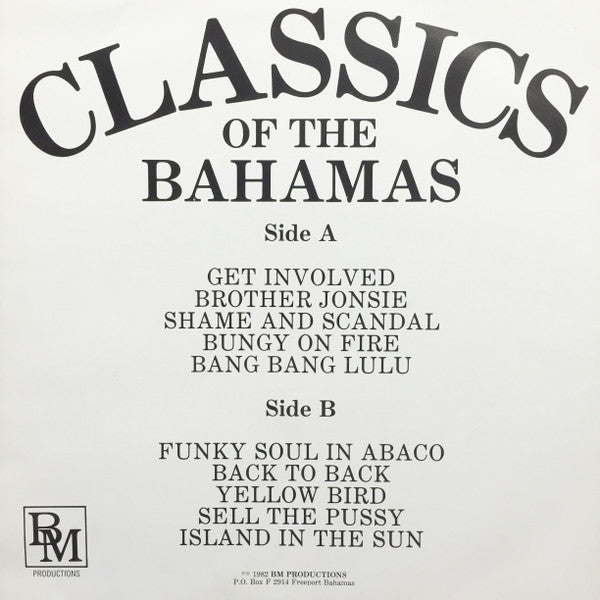 Unknown Artist - Classics Of The Bahamas