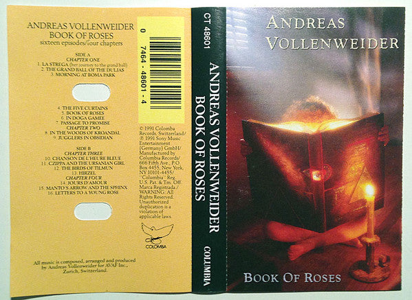 Andreas Vollenweider - Book Of Roses (Sixteen Episodes / Four Chapters) - 1992