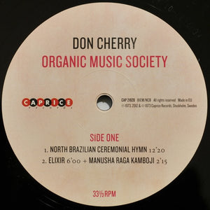 Don Cherry - Organic Music Society