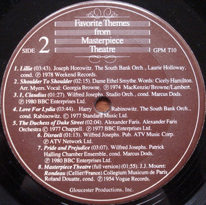 Various - Favorite Themes From Masterpiece Theatre