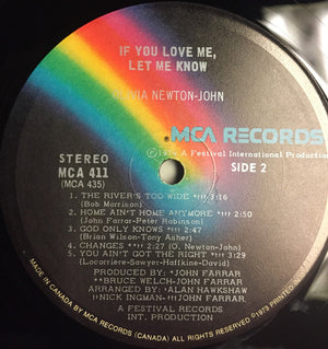 Olivia Newton-John - If You Love Me Let Me Know - 1974