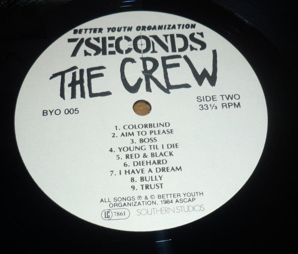 7 Seconds - The Crew - 1984
