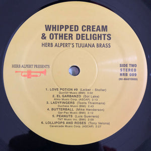 Herb Alpert & The Tijuana Brass - Whipped Cream & Other Delights