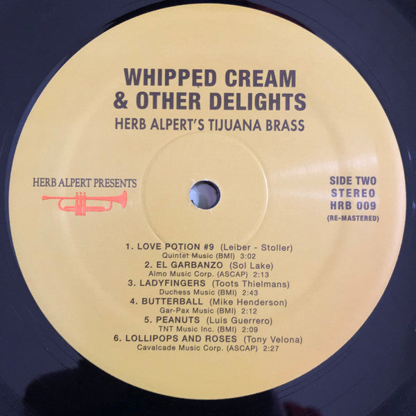 Herb Alpert & The Tijuana Brass - Whipped Cream & Other Delights