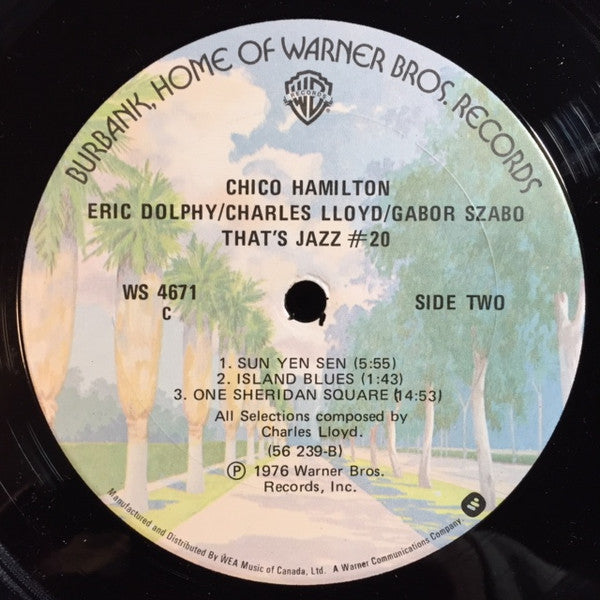 Chico Hamilton, Eric Dolphy, Charles Lloyd, Gabor Szabo - Chico Hamilton - 1976