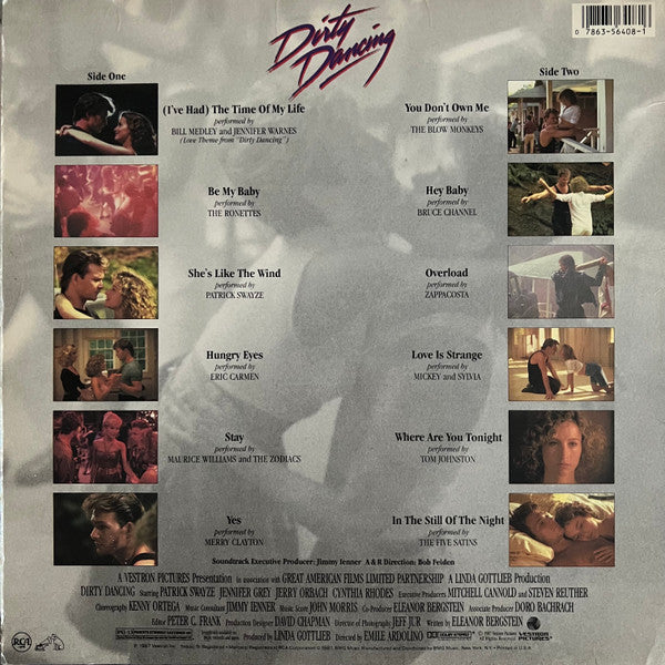 Various - Original Soundtrack From The Vestron Motion Picture - Dirty Dancing