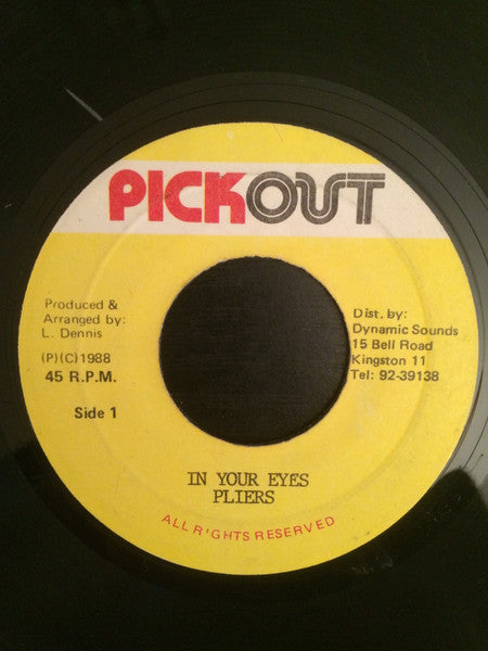 Pliers - In Your Eyes - 1988