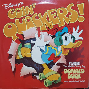 Willio & Phillio, Larry Groce And Disneyland Children's Sing-Along Chorus, The - Goin' Quackers! - 1980
