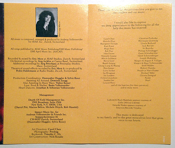 Andreas Vollenweider - Book Of Roses (Sixteen Episodes / Four Chapters) - 1992