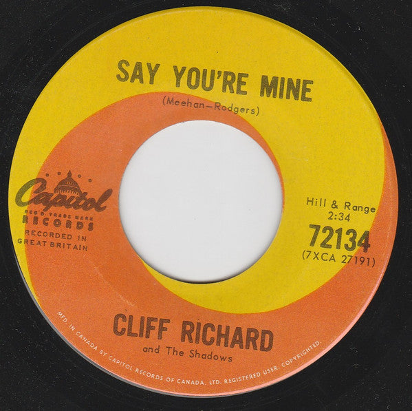 Cliff Richard & The Shadows - Don't Talk To Him - 1963
