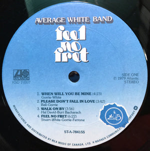 Average White Band - Feel No Fret