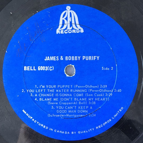 James & Bobby Purify - James & Bobby Purify 