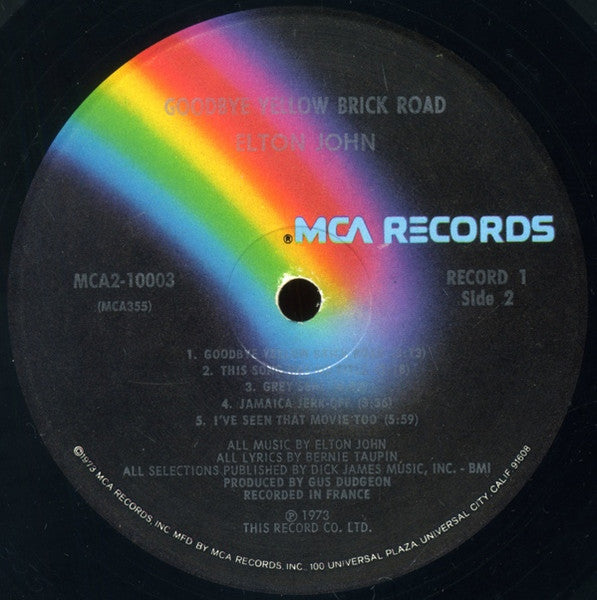 Elton John - Goodbye Yellow Brick Road