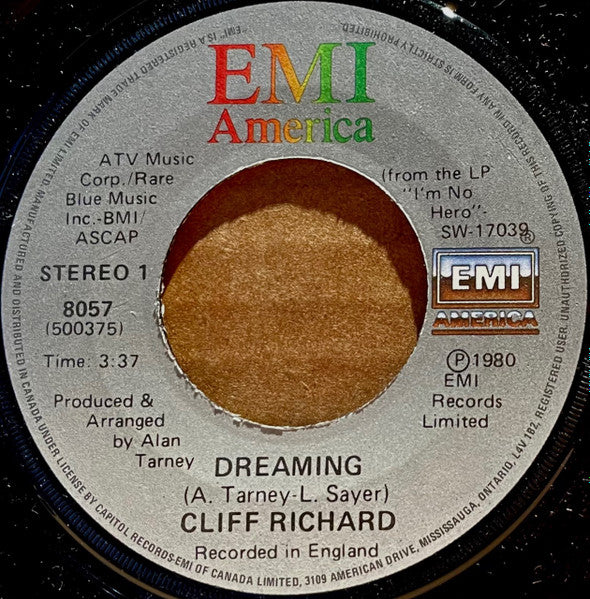 Cliff Richard - Dreaming - 1980