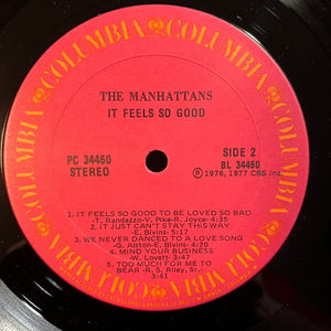 Manhattans - It Feels So Good - 1977