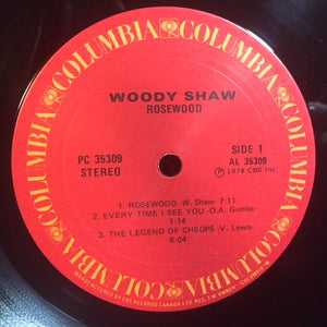 Woody Shaw - Rosewood Vinyl Record