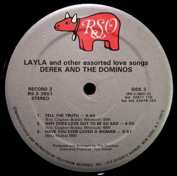 Derek & The Dominos - Layla And Other Assorted Love Songs -