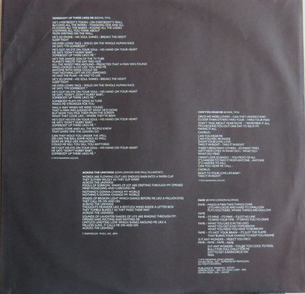 David Bowie - Young Americans -
