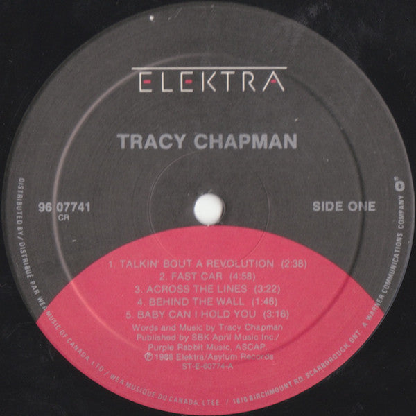 Tracy Chapman - Tracy Chapman - 1988