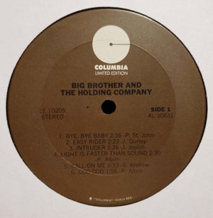 Big Brother & The Holding Company - Big Brother & The Holding Company Featuring Janis Joplin - 1970