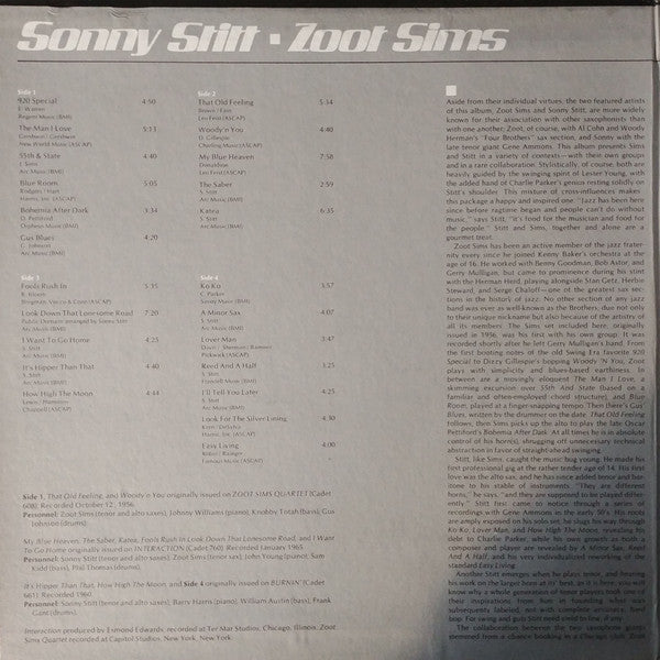 Sonny Stitt - Interaction