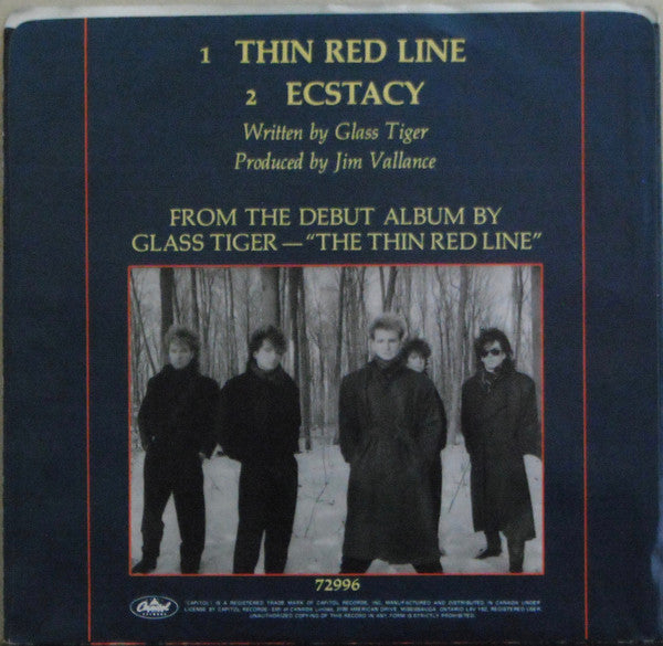 Glass Tiger - Thin Red Line - 1986