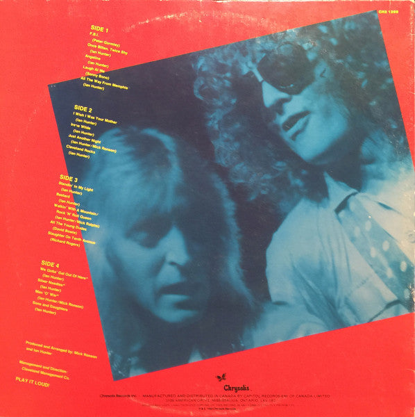 Ian Hunter - Welcome To The Club - Live - 1980