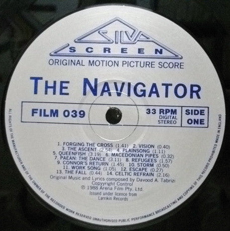 Davood Tabrizi - The Navigator (Original Motion Picture Score)