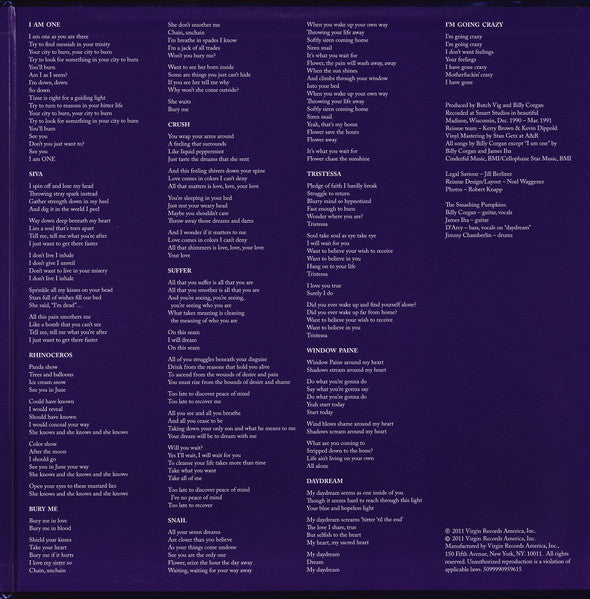Smashing Pumpkins - Gish Vinyl Record