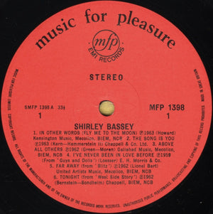 Shirley Bassey - The Fabulous Shirley Bassey -