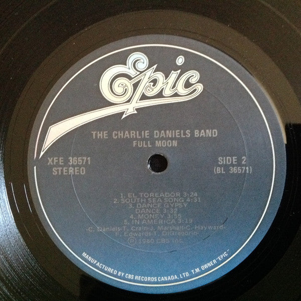 Charlie Daniels Band, The - Full Moon - 1980