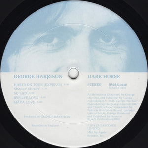 George Harrison - Dark Horse - 1974